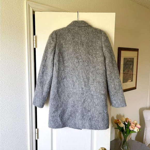 Sézane x Madewell Octave Blazer Coat Gray Wool Blend XXS EUC - Picture 7 of 10